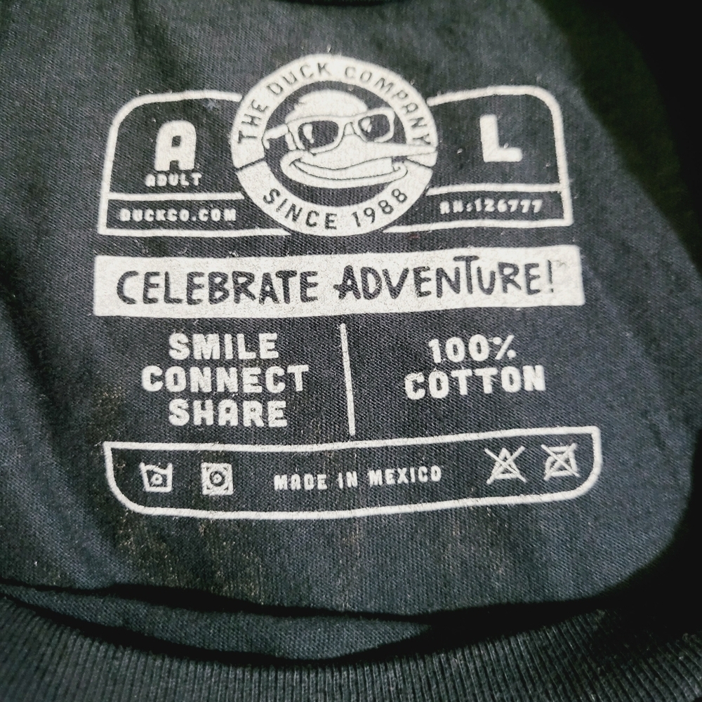 The DUCK Company Catch & Release Mermaid Capitola Beach TShirt 100% Cotton Large - Picture 9 of 9